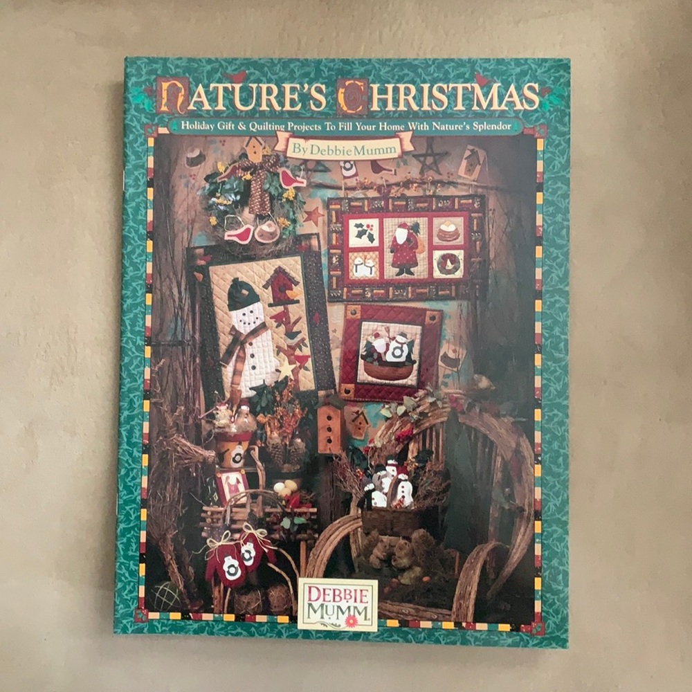 3 quilting/craft books with Beautiful fall and winter ideas.